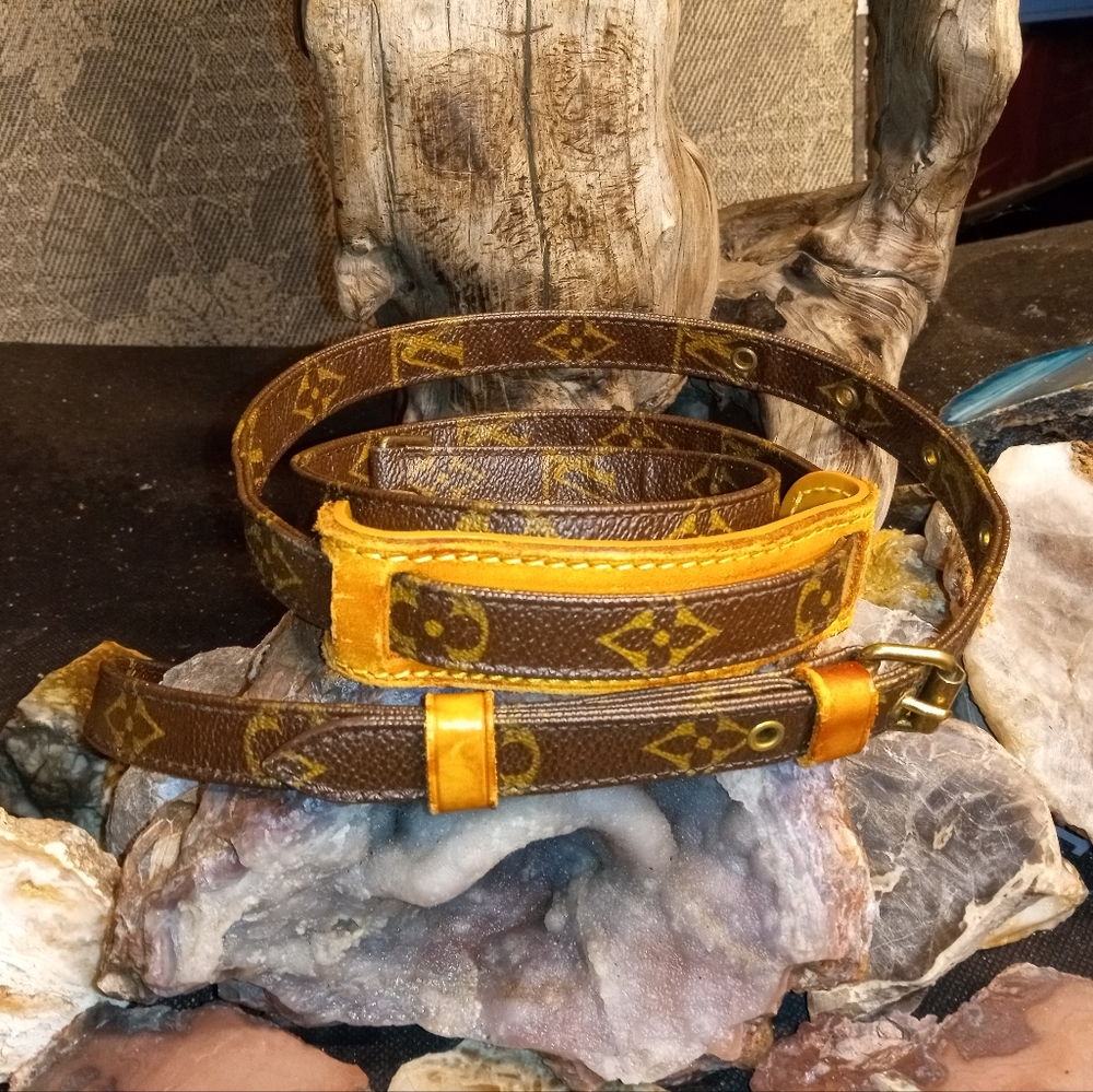 6 Authentic LV monogram straps